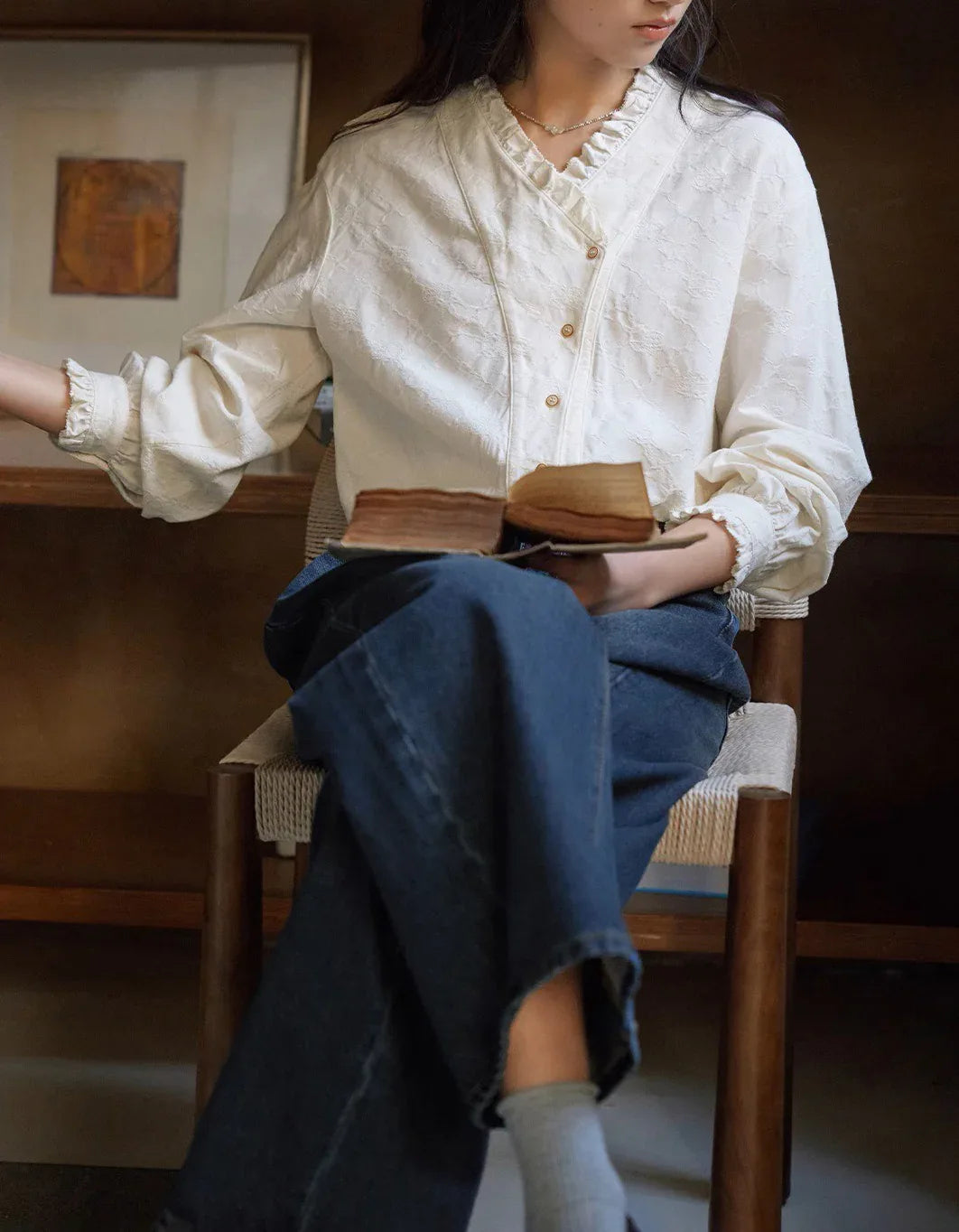 Willow Cotton Shirt | Relaxed Fit Breathable Women's Blouse