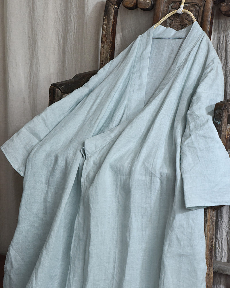 Kimono maxi estilo brisa bohemia