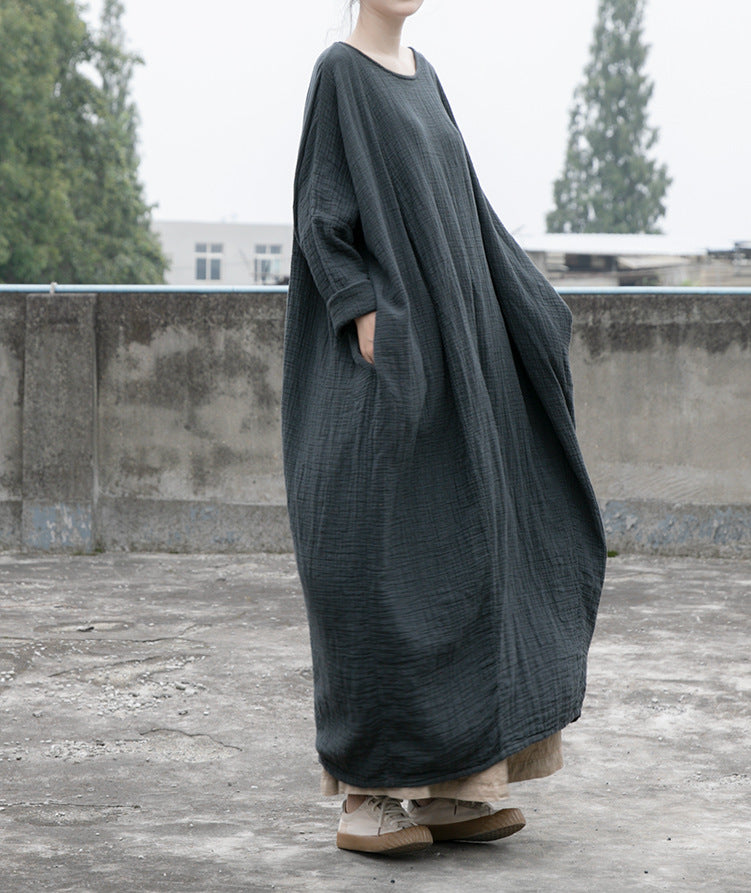 Robe vintage en lin cool