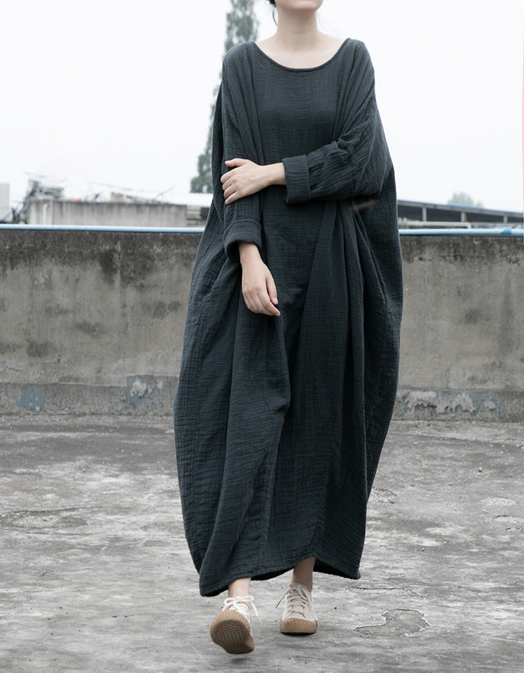 Robe vintage en lin cool