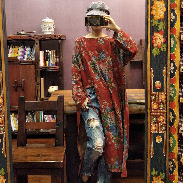 Robe fleurie vintage