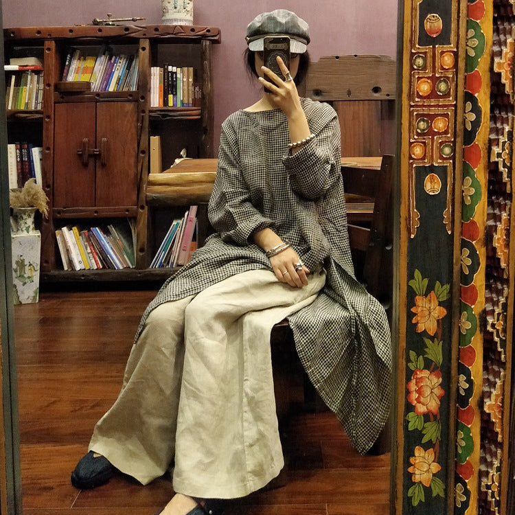 Vintage Ekose Tunic - Dress