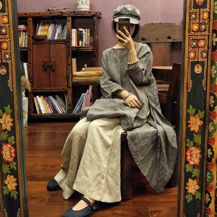 Vintage Ekose Tunic - Dress