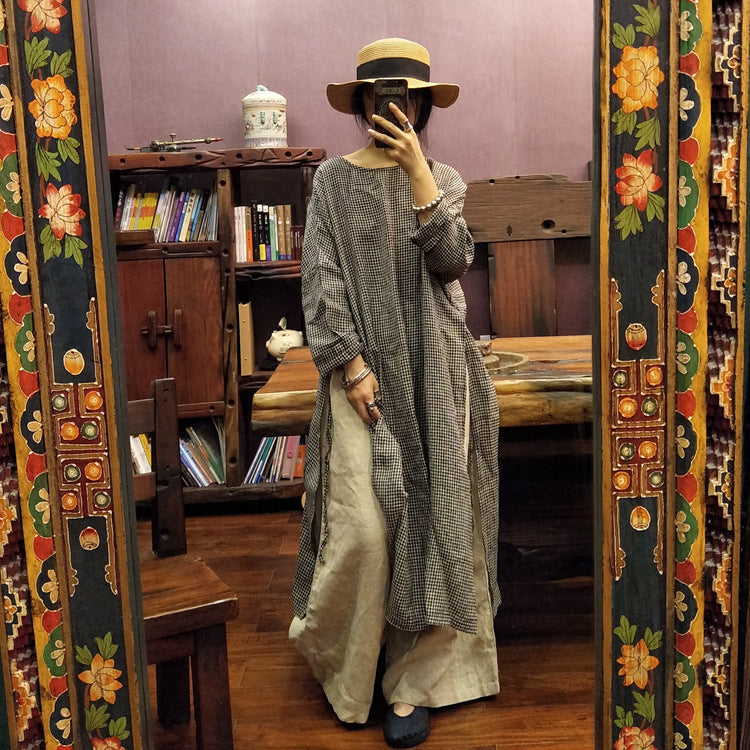 Vintage Ekose Tunic - Dress