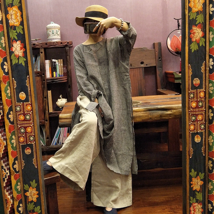 Vintage Ekose Tunic - Dress