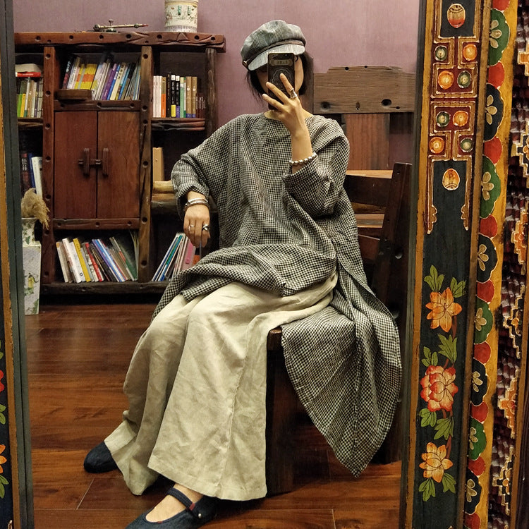 Vintage Ekose Tunic - Dress