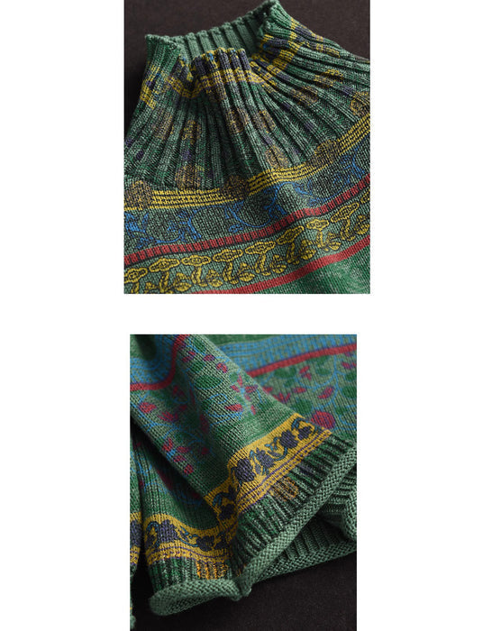 Tejido de punto floral CozyBloom