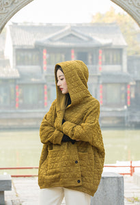 Veste matelassée surdimensionnée et confortable