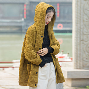 Veste matelassée surdimensionnée et confortable
