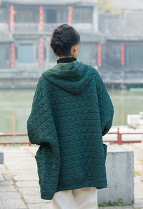 Veste matelassée surdimensionnée et confortable
