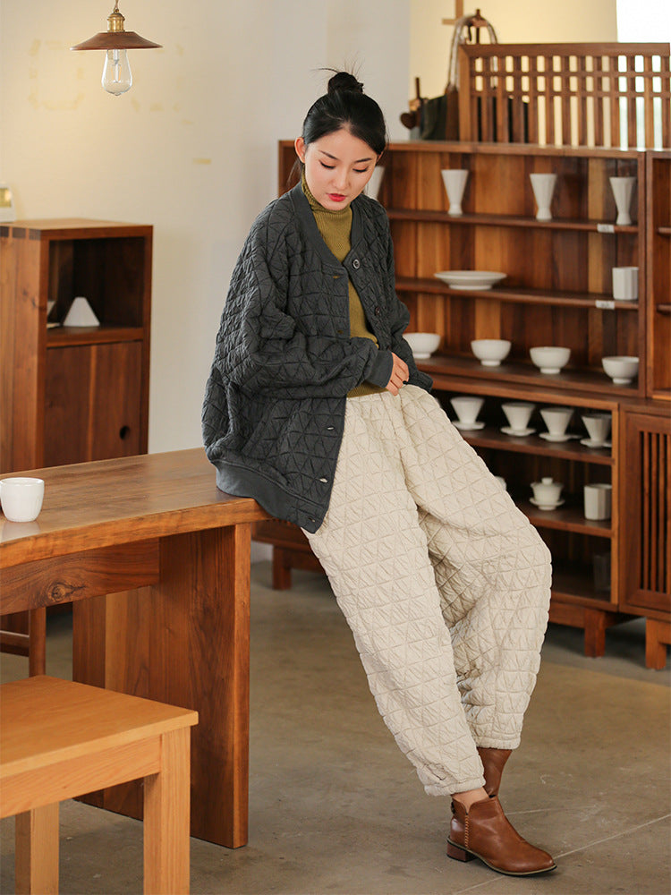 Pantalón acolchado cómodo