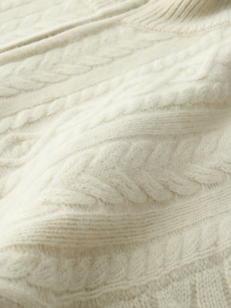 Cardigan Heritage en mélange de cachemire