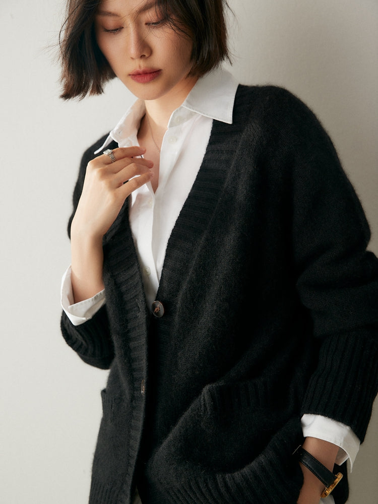 Cardigan en cachemire Eterna