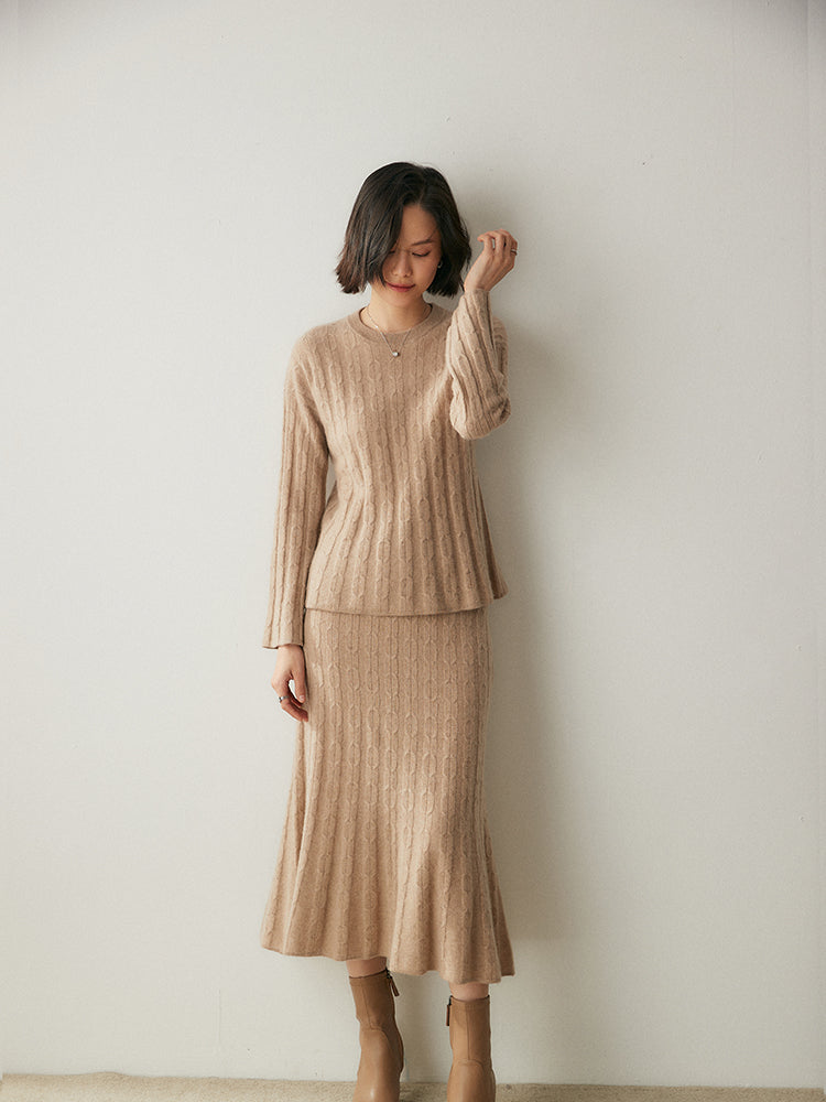 Ensemble en tricot Volan Luxe