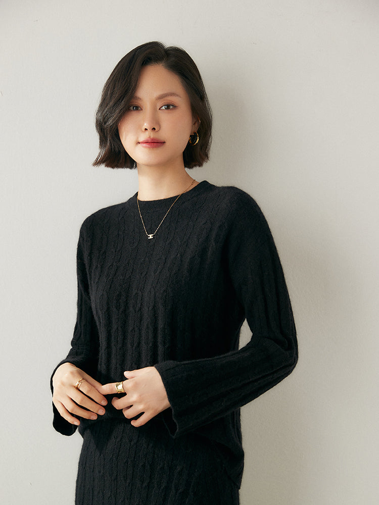 Ensemble en tricot Volan Luxe