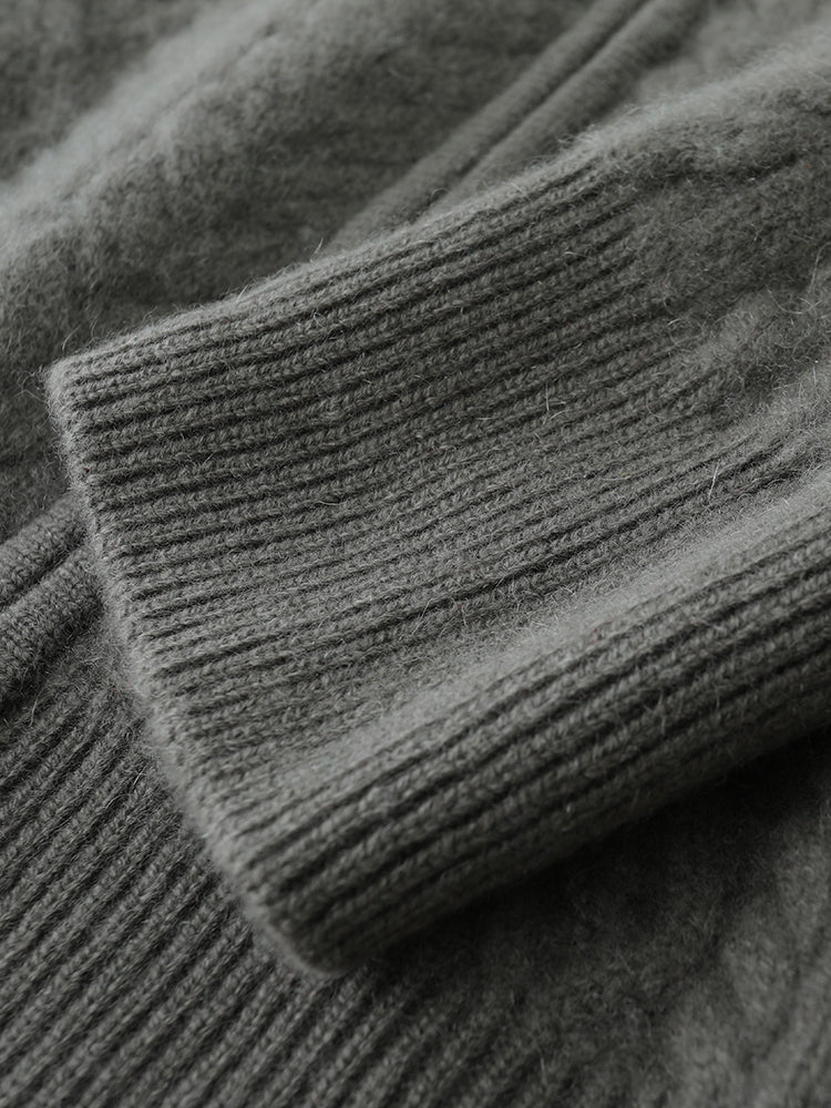 Cardigan Heritage en mélange de cachemire