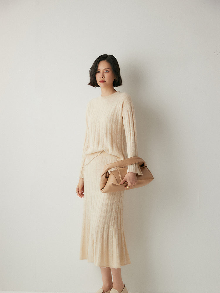 Ensemble en tricot Volan Luxe