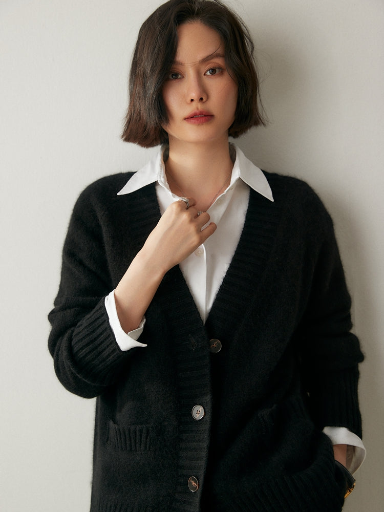 Cardigan en cachemire Eterna