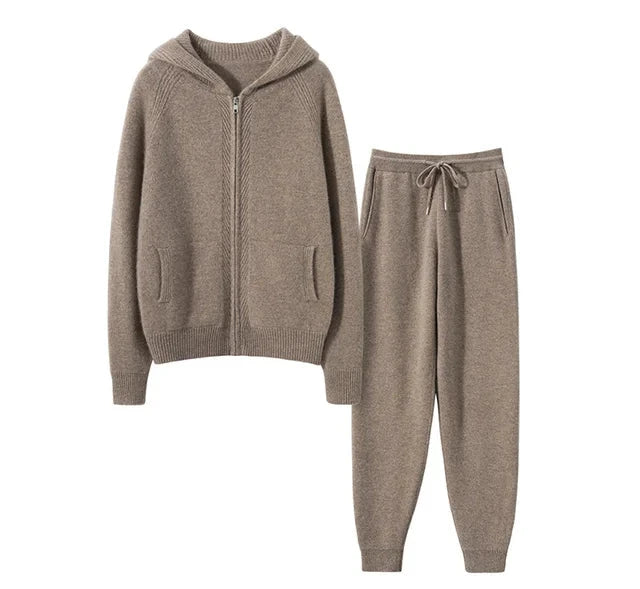 Ensemble confort luxe en cachemire