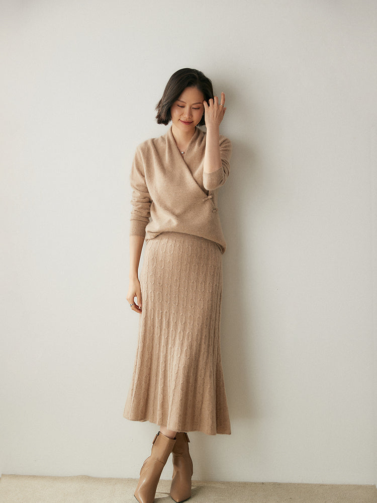 Ensemble en tricot Volan Luxe