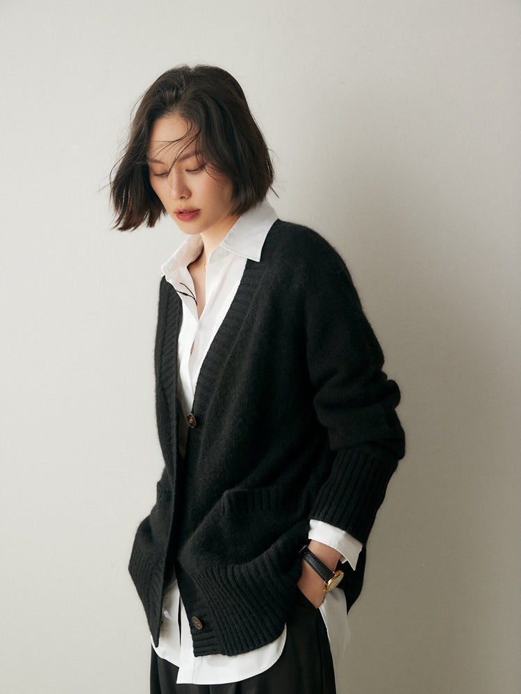Cardigan en cachemire Eterna