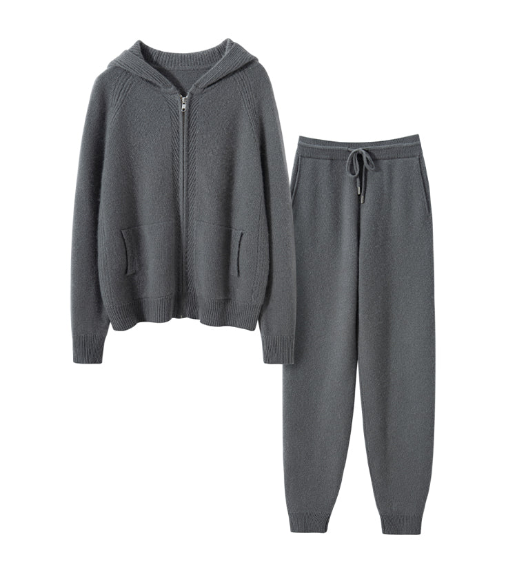Ensemble confort luxe en cachemire