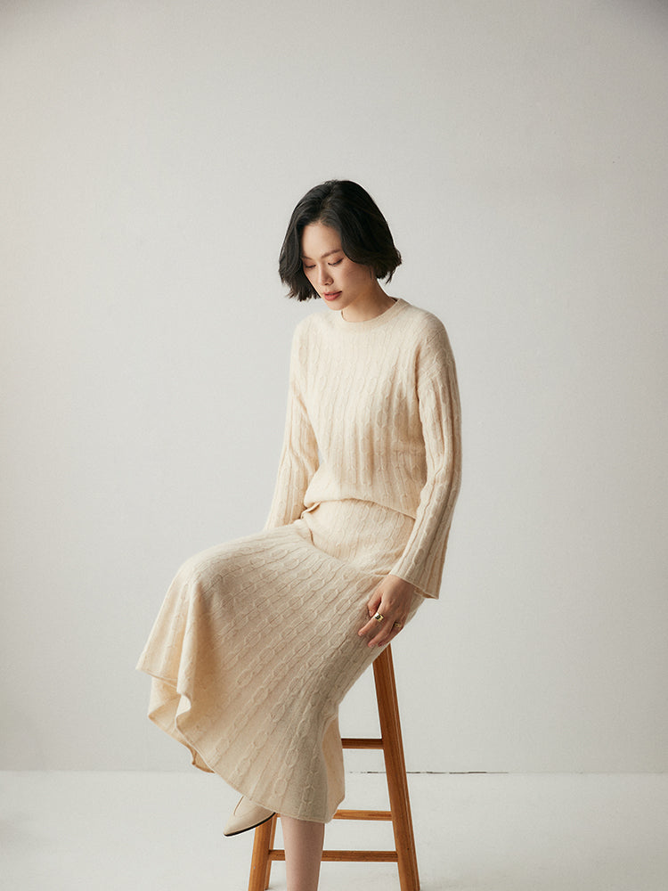 Ensemble en tricot Volan Luxe