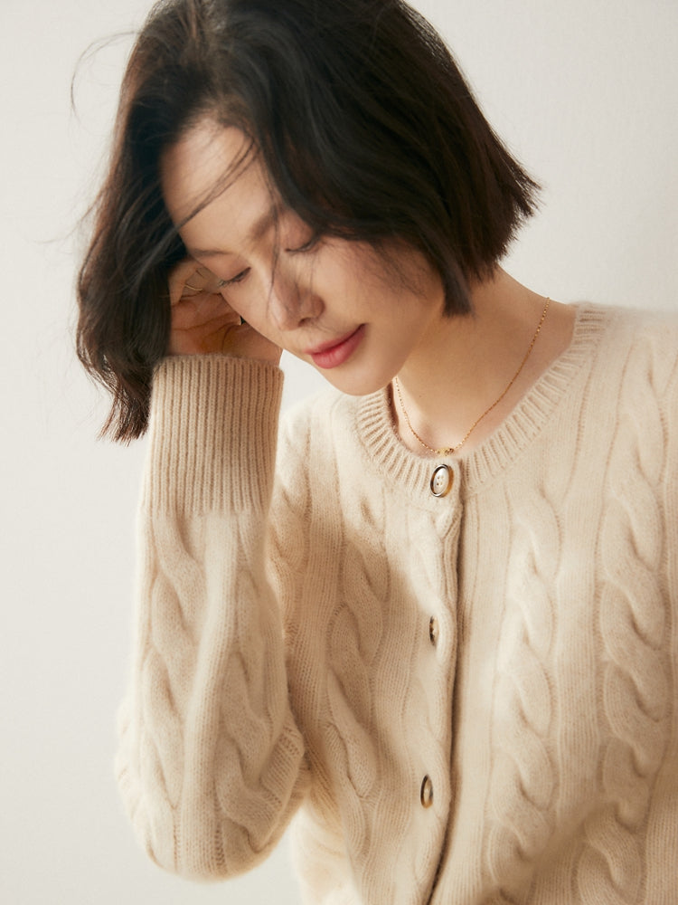 Cardigan en cachemire Elisa