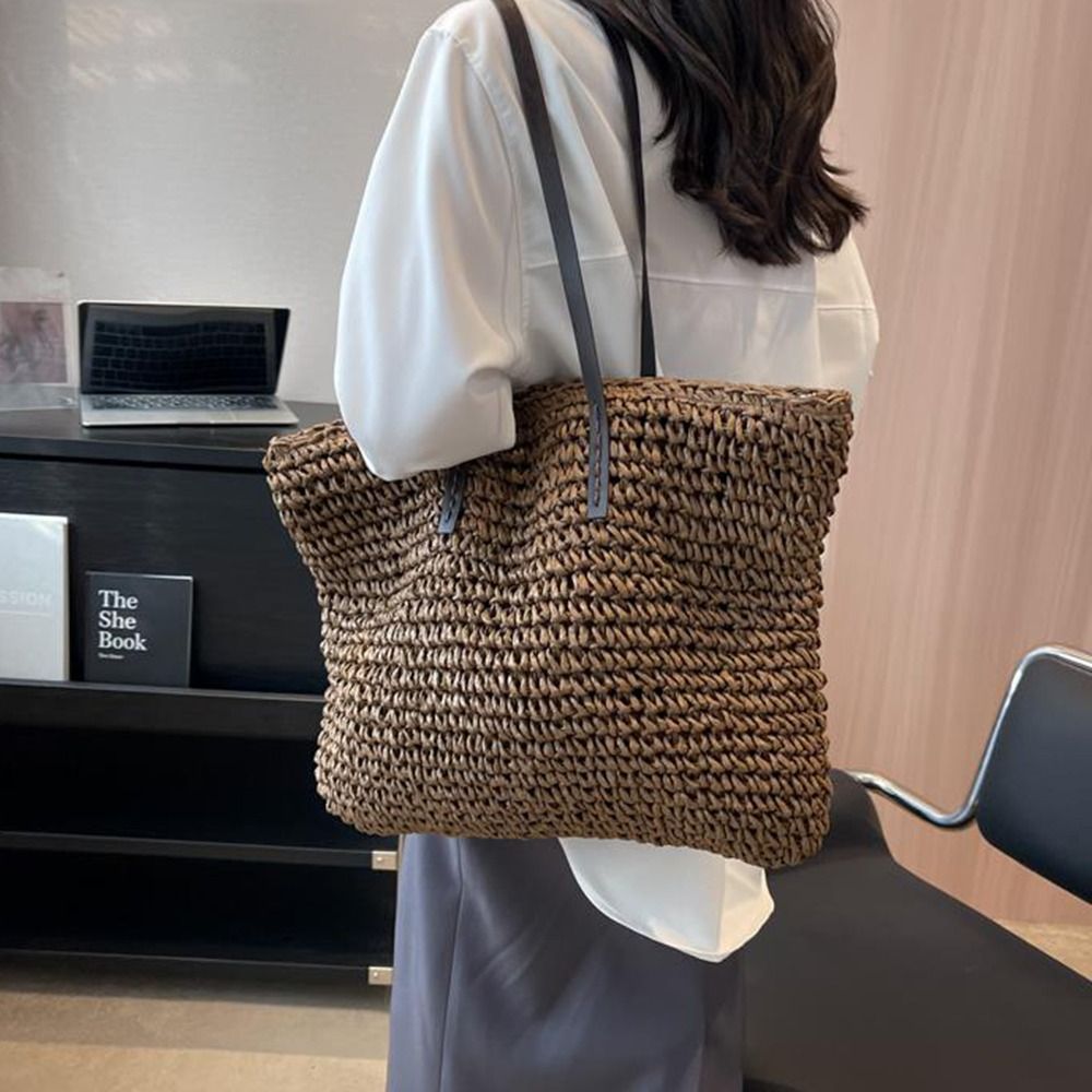 Sac fourre-tout tissé Marea