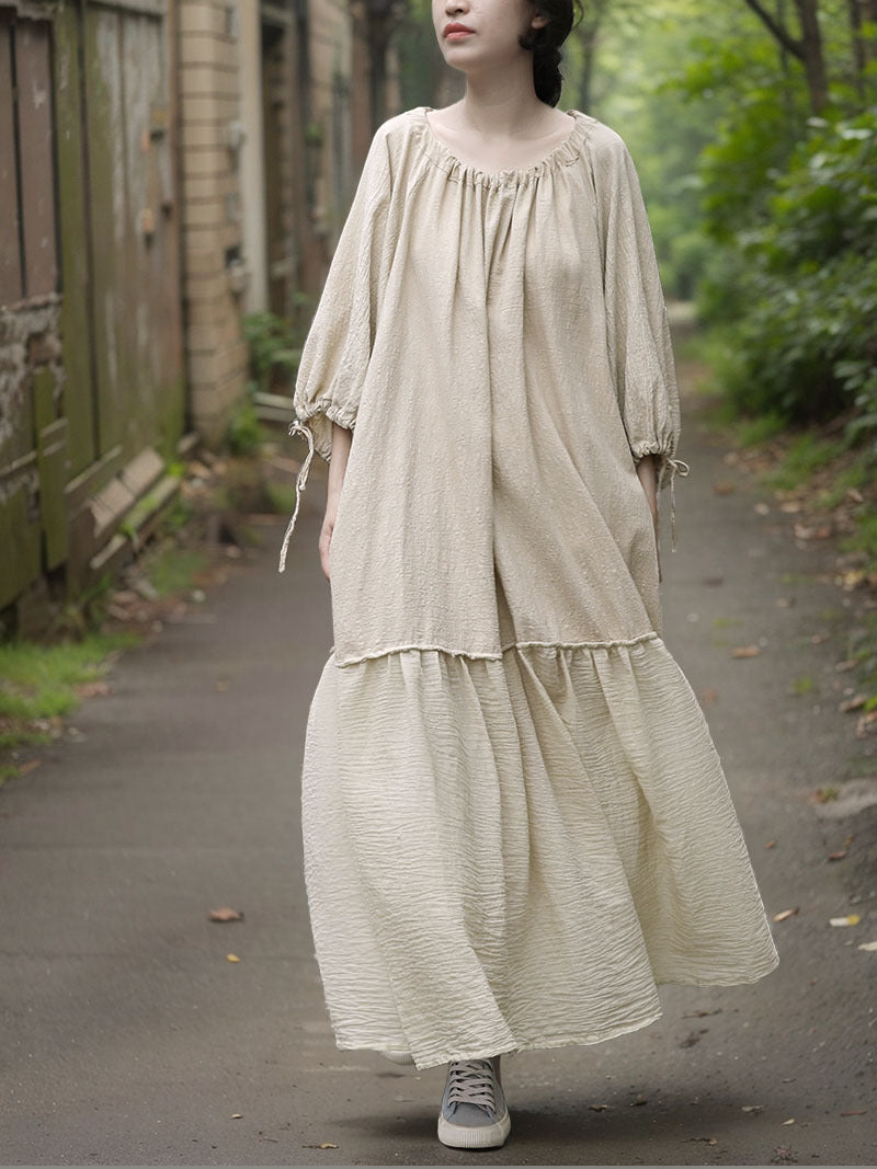 Robe en lin Boho Breeze
