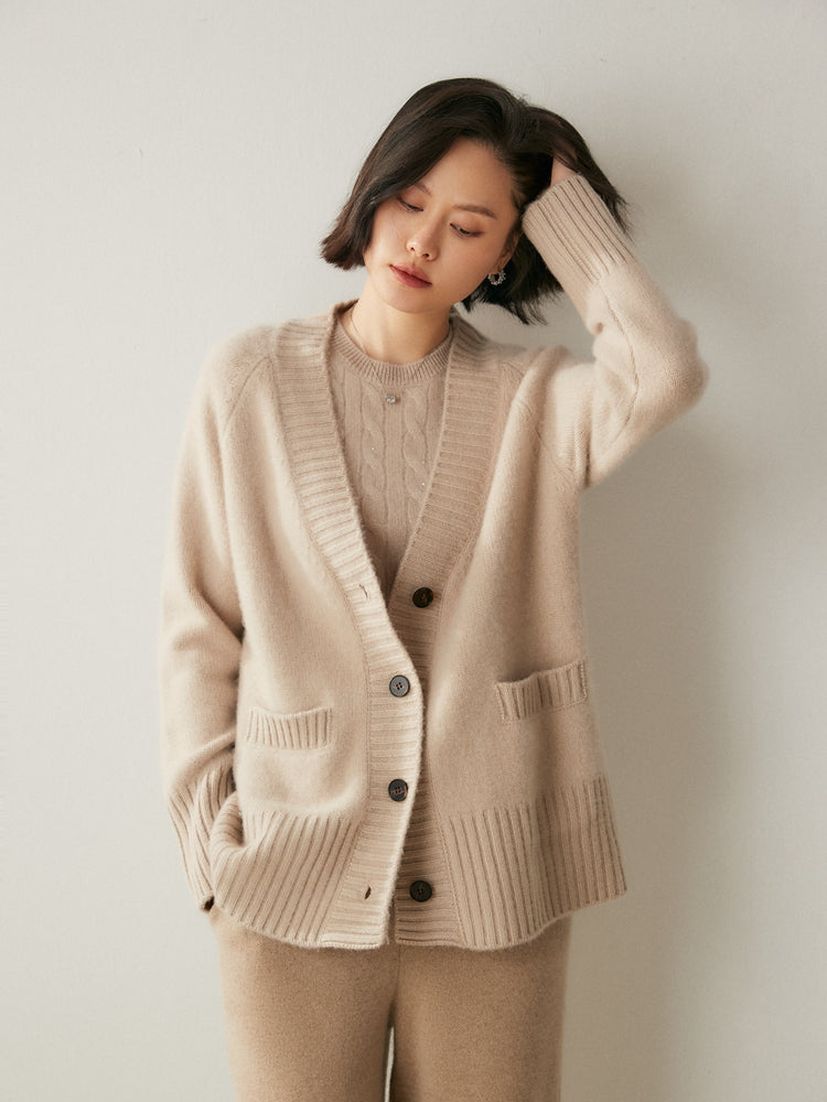 Cardigan en cachemire Eterna