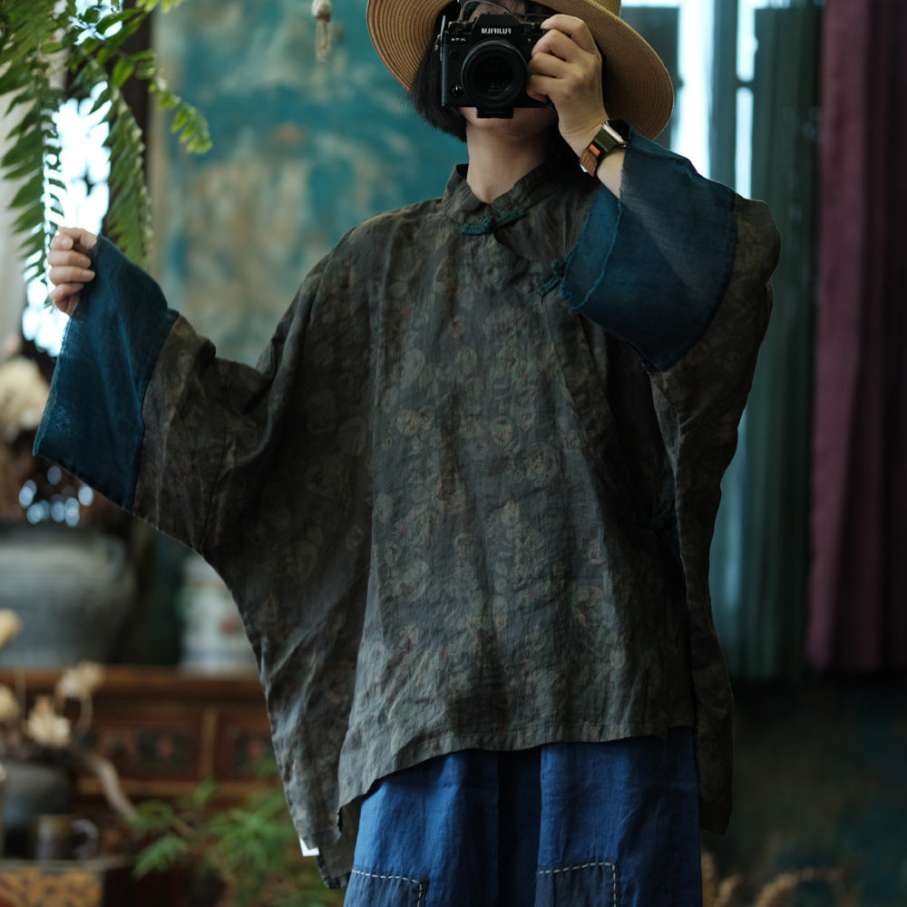 Vintage Cross Forest Blouse