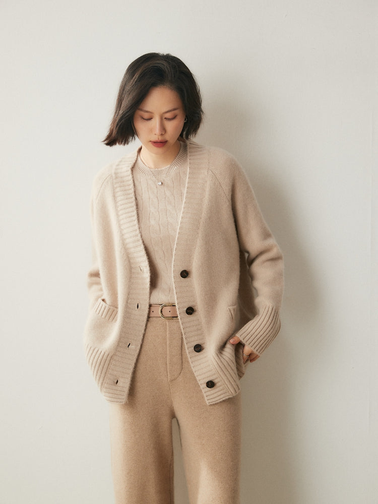 Cardigan en cachemire Eterna