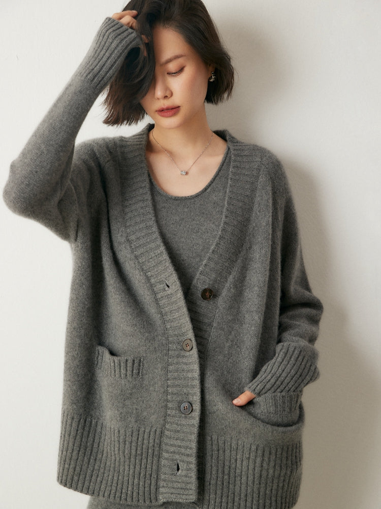 Cardigan en cachemire Eterna