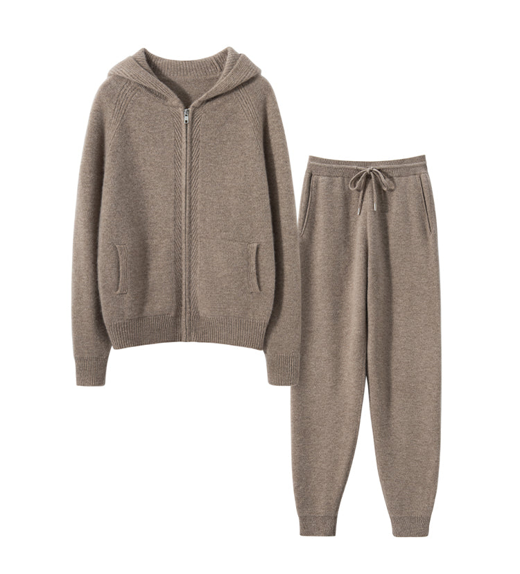 Ensemble confort luxe en cachemire