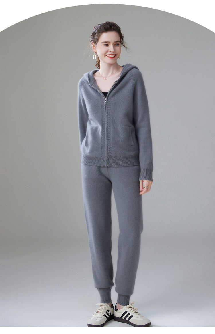 Ensemble confort luxe en cachemire
