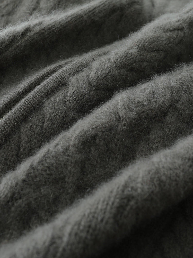 Cardigan Heritage en mélange de cachemire