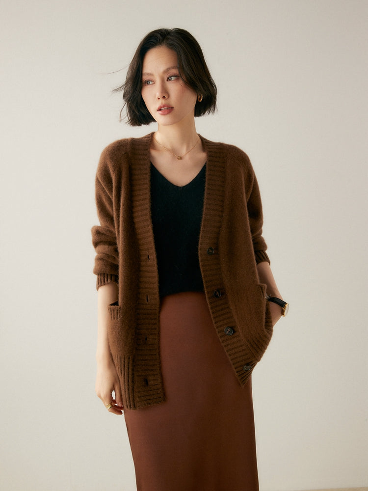 Cardigan en cachemire Eterna