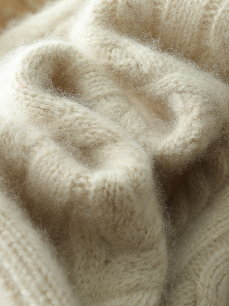 Cardigan Heritage en mélange de cachemire