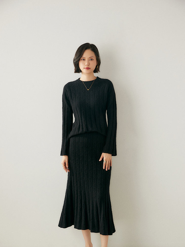 Ensemble en tricot Volan Luxe