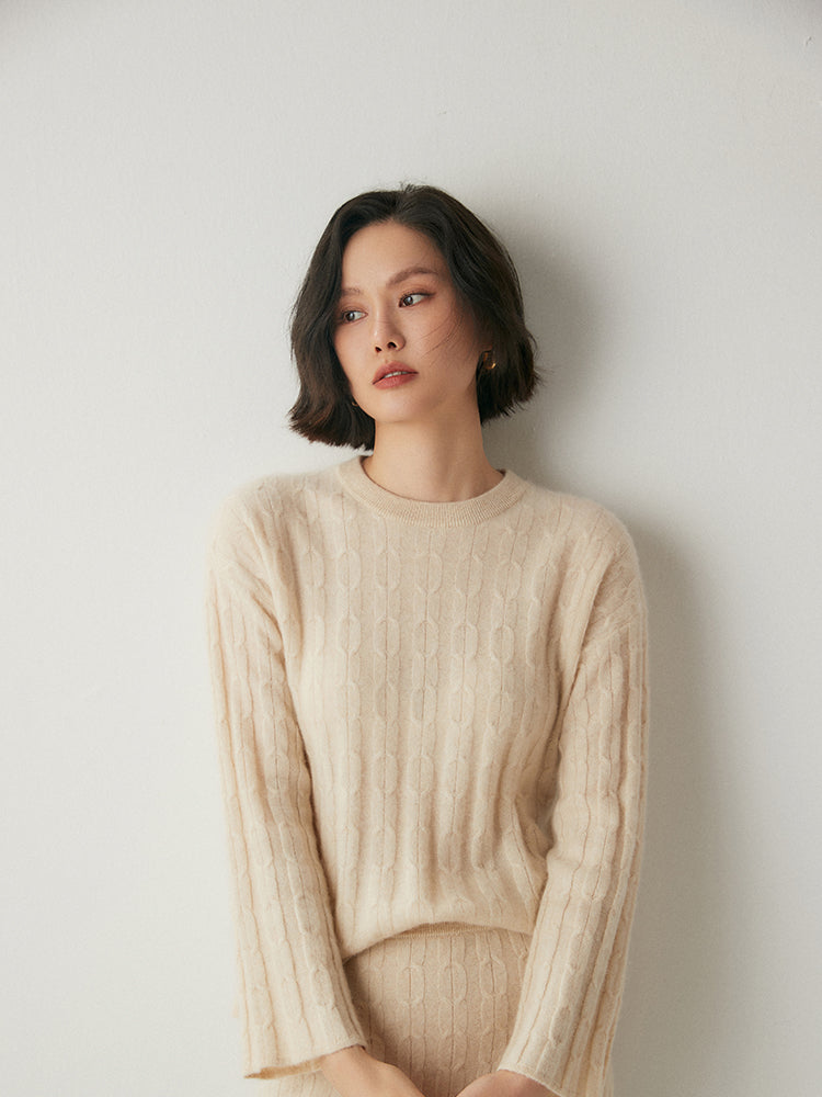 Ensemble en tricot Volan Luxe
