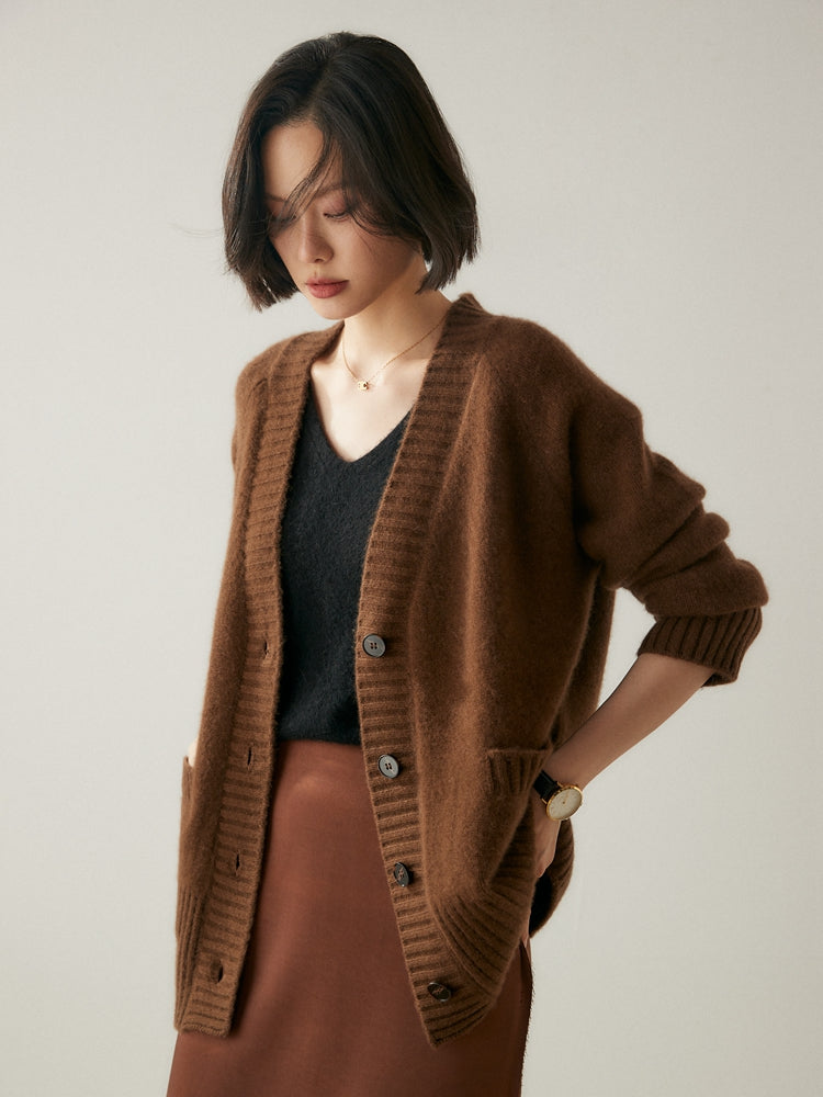Cardigan en cachemire Eterna