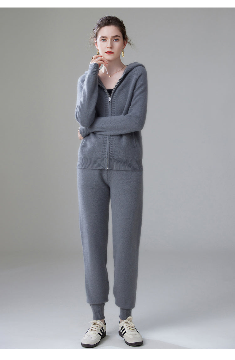 Ensemble confort luxe en cachemire
