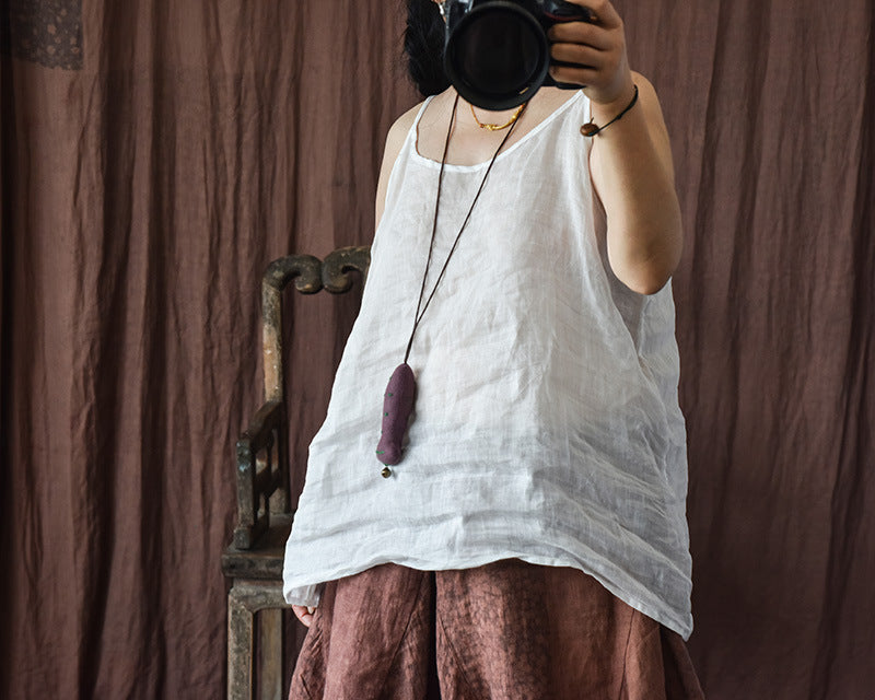 Camisola de lino vintage Bluz