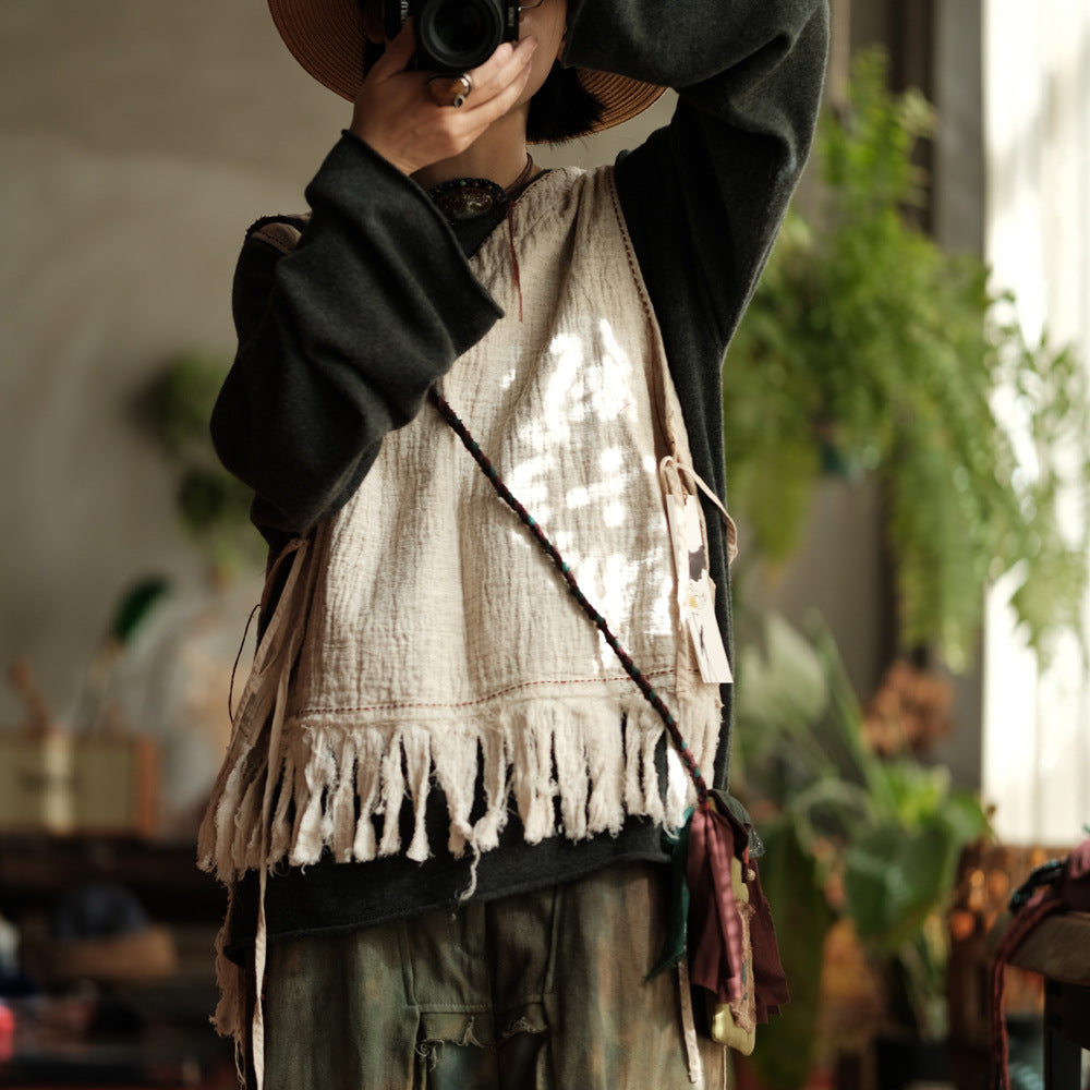 Chemisier en lin Boho Breeze