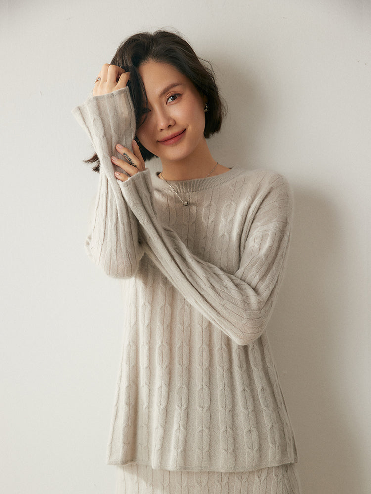 Ensemble en tricot Volan Luxe