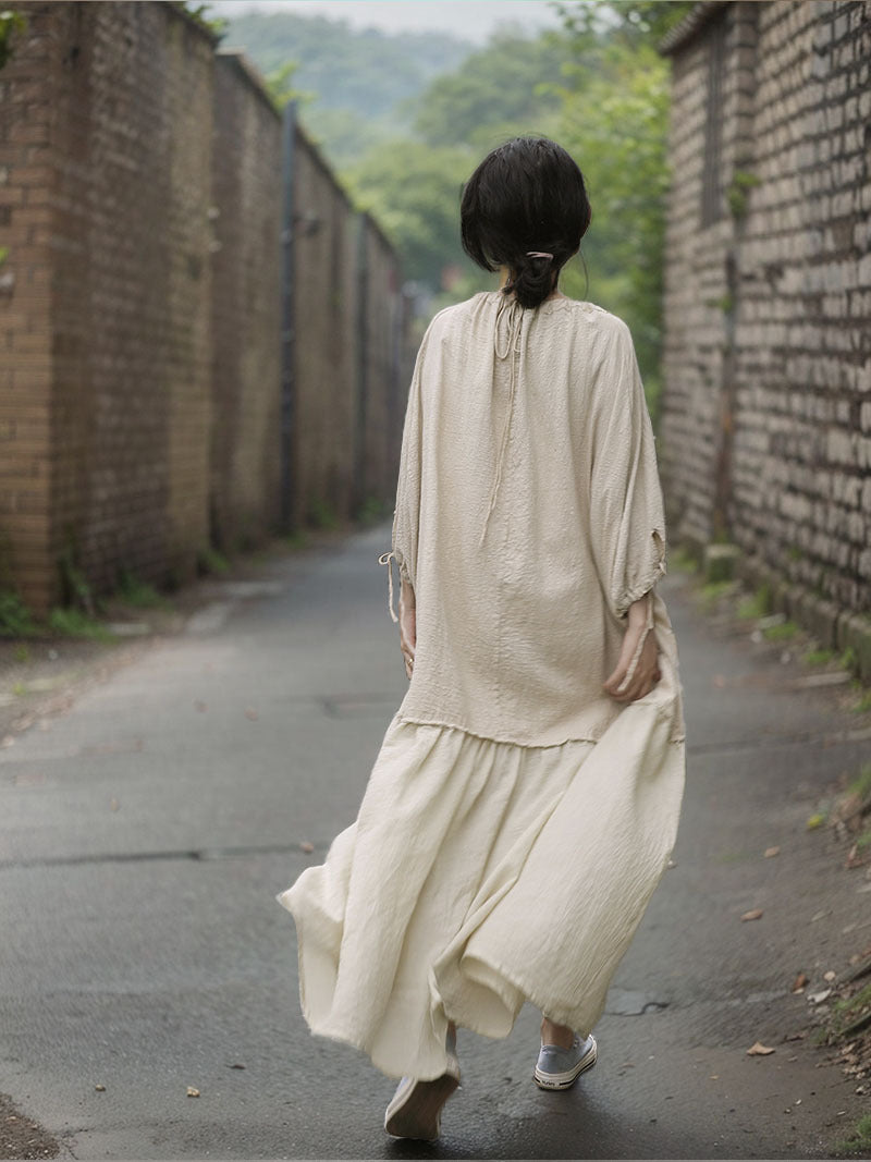 Robe en lin Boho Breeze