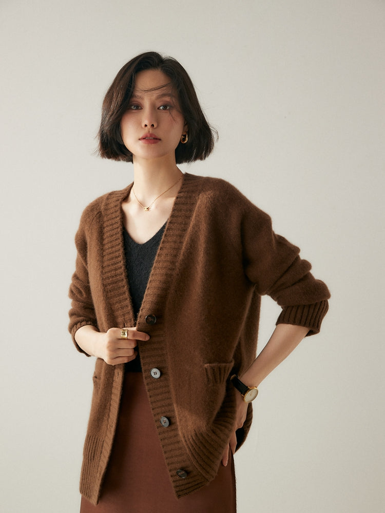 Cardigan en cachemire Eterna