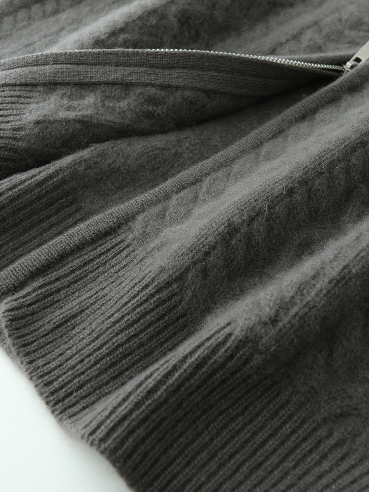 Cardigan Heritage en mélange de cachemire