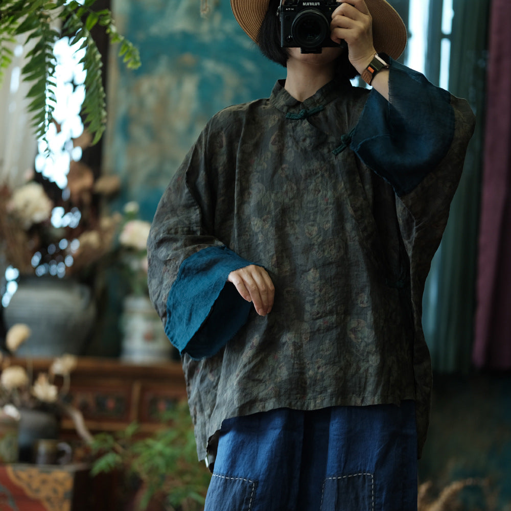Vintage Cross Forest Blouse